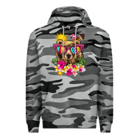 Slate Camo mama bear summer Premium Hoodie - texasbilliewilder