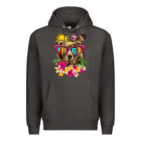 Smoke mama bear summer Premium Hoodie - texasbilliewilder