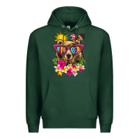 Sports Green mama bear summer Premium Hoodie - texasbilliewilder
