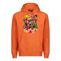 Carrot mama bear summer Premium Hoodie - texasbilliewilder