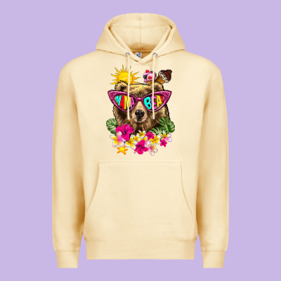 Mama Bear Summer Premium Hoodie Designed By Texasbilliewilder