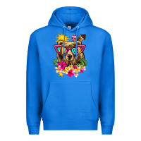 True Royal mama bear summer Premium Hoodie - texasbilliewilder