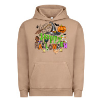 Pigment Burro happy halloween farm animals Urban Hoodie - Zillion Design Studio
