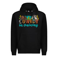 Black cowboy in training Premium Hoodie - Zillion Design Studio