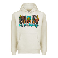 Oatmeal Heather cowboy in training Premium Hoodie - Zillion Design Studio