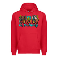 Red cowboy in training Premium Hoodie - Zillion Design Studio