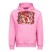 Fuchsia Pink be mine rooster Urban Hoodie - RanaPortraitStore