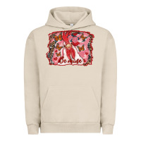 Pigment French Oak be mine rooster Urban Hoodie - RanaPortraitStore