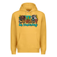Mustard cowboy in training Premium Hoodie - Zillion Design Studio