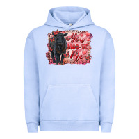 Pigment Grape Ice you moo ve  me black angus Urban Hoodie - RanaPortraitStore