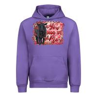 Tulip you moo ve  me black angus Urban Hoodie - RanaPortraitStore