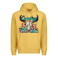 Antique Gold country mama Premium Hoodie - Zillion Design Studio