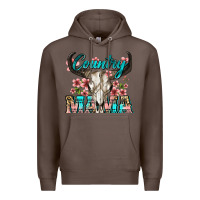Coffee country mama Premium Hoodie - Zillion Design Studio