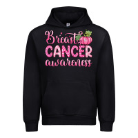 Black breast cancer awareness Urban Hoodie - Zillion Design Studio