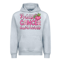Heather Grey breast cancer awareness Urban Hoodie - Zillion Design Studio