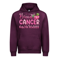 Mauve Wine breast cancer awareness Urban Hoodie - Zillion Design Studio