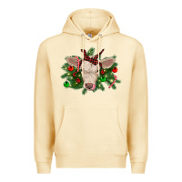 Pina Colada Christmas charolais calf Premium Hoodie - RanaPortraitStore