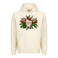Tofu Christmas charolais calf Premium Hoodie - RanaPortraitStore