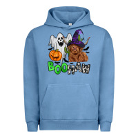Pigment Pebble Blue boohaw Urban Hoodie - Zillion Design Studio
