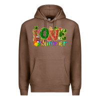 Chestnut love summer with watermelon tbw Premium Hoodie - texasbilliewilder