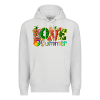 Dove Grey love summer with watermelon tbw Premium Hoodie - texasbilliewilder