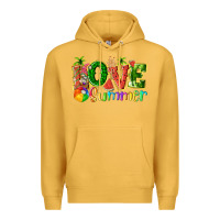 Mustard love summer with watermelon tbw Premium Hoodie - texasbilliewilder