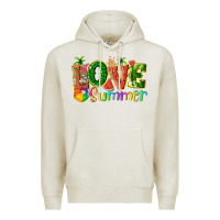 Oatmeal Heather love summer with watermelon tbw Premium Hoodie - texasbilliewilder