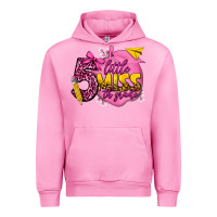 Fuchsia Pink little miss 5th grade Urban Hoodie - texasbilliewilder