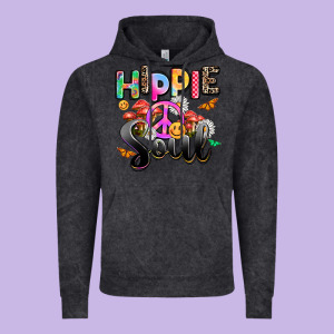 Hippie Soul Vintage Hoodie Designed By Adodesignshop