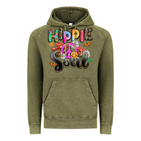 Vintage Olive hippie soul Vintage Hoodie - AdoDesignShop