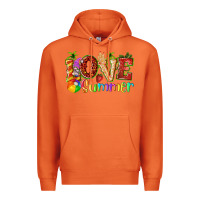 Carrot love summer with strawberry Premium Hoodie - texasbilliewilder