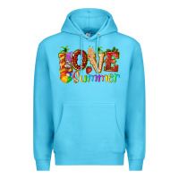 Love Summer With Strawberry Premium Hoodie | Teevron