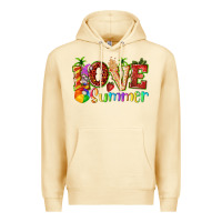 Pina Colada love summer with strawberry Premium Hoodie - texasbilliewilder