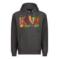 Smoke love summer with strawberry Premium Hoodie - texasbilliewilder