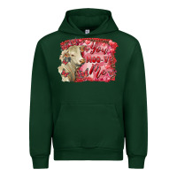 Forest Green valentine's day you moo ve me charolais cow Urban Hoodie - RanaPortraitStore