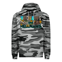 Slate Camo yeehaws and hellnaws Premium Hoodie - Zillion Design Studio