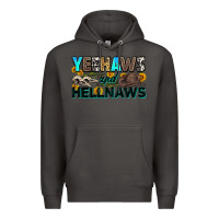 Smoke yeehaws and hellnaws Premium Hoodie - Zillion Design Studio