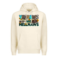 Tofu yeehaws and hellnaws Premium Hoodie - Zillion Design Studio