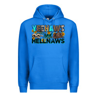 True Royal yeehaws and hellnaws Premium Hoodie - Zillion Design Studio