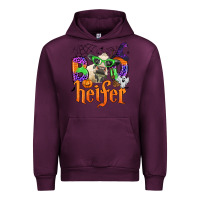 Mauve Wine boo heifer Urban Hoodie - Zillion Design Studio