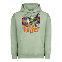 Pigment Oil Green boo heifer Urban Hoodie - Zillion Design Studio