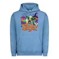 Pigment Pebble Blue boo heifer Urban Hoodie - Zillion Design Studio