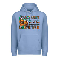 Colony Blue last night we let the liquor talk Premium Hoodie - Zillion Design Studio