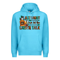 Ocean Blue last night we let the liquor talk Premium Hoodie - Zillion Design Studio