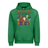 Emerald beware of heifers Urban Hoodie - Zillion Design Studio