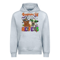 Heather Grey beware of heifers Urban Hoodie - Zillion Design Studio