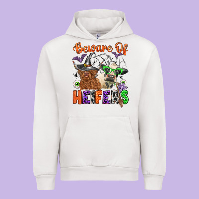 Beware Of Heifers Urban Hoodie Designed By Zillion Design Studio