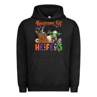 Pigment Black beware of heifers Urban Hoodie - Zillion Design Studio
