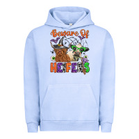Pigment Grape Ice beware of heifers Urban Hoodie - Zillion Design Studio