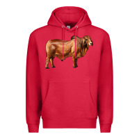 Cardinal brahman bull Premium Hoodie - RanaPortraitStore